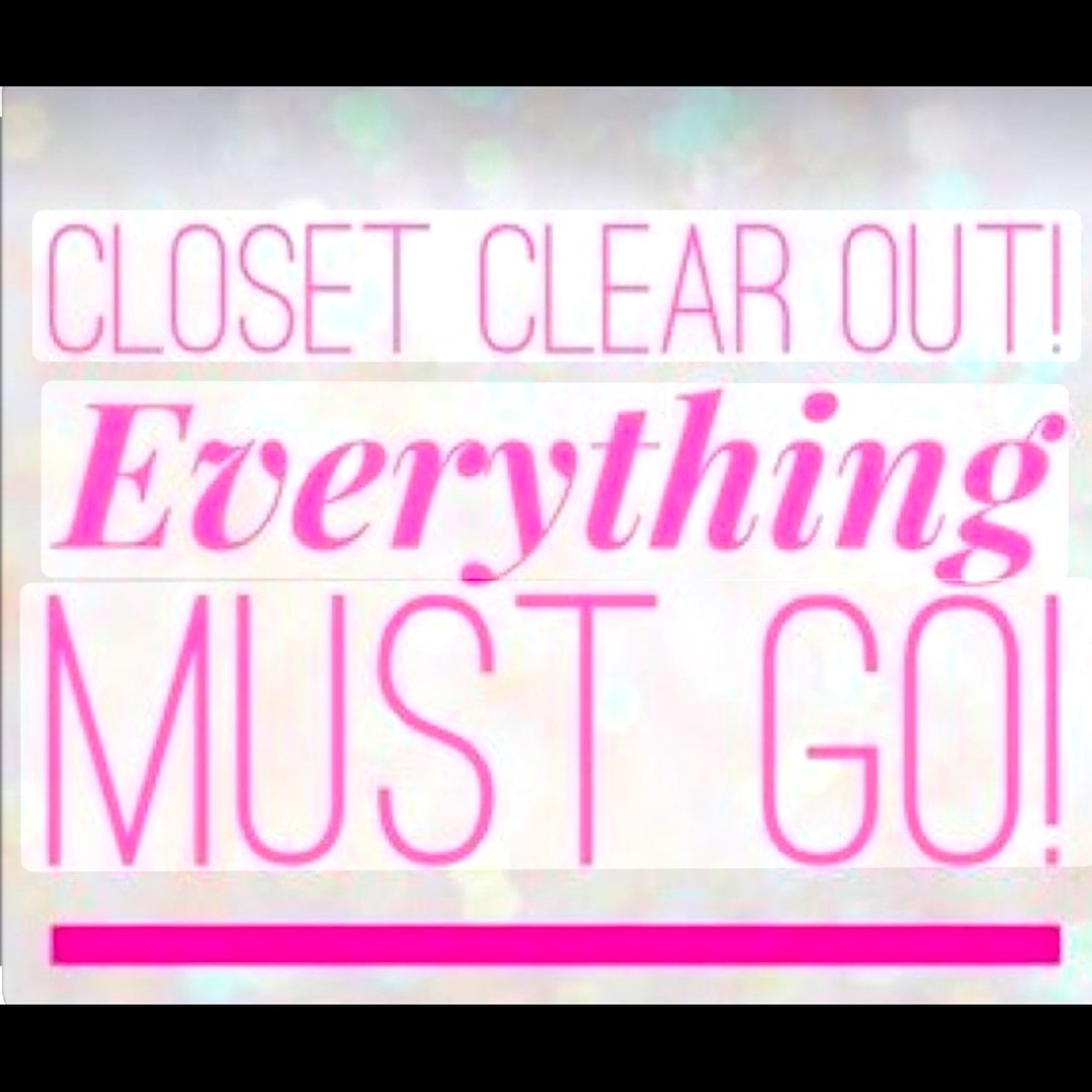 Closet Clean-out!